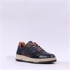 Ambitious Wood Leather Cupsole Trainer - Dark Navy